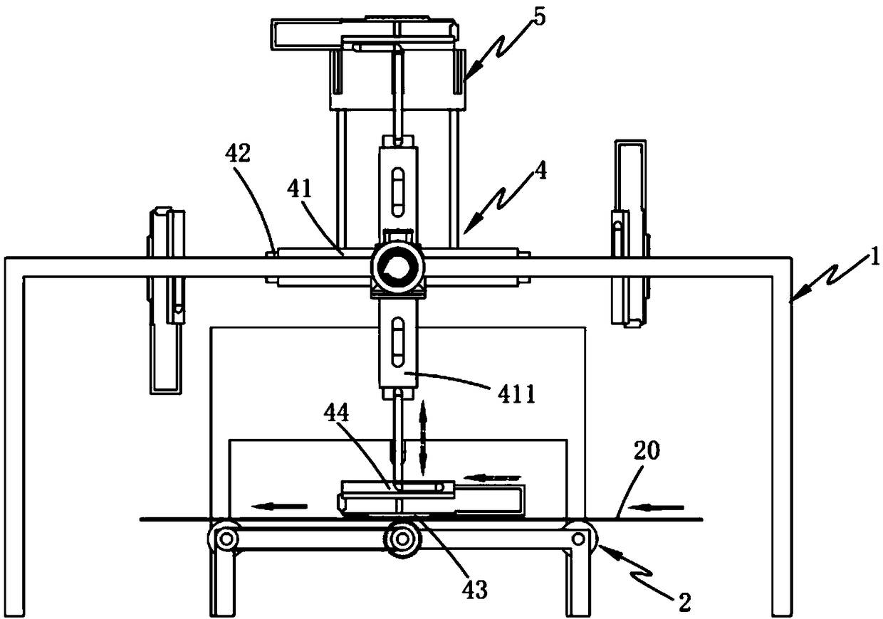 Quantitative feeding textile printing device