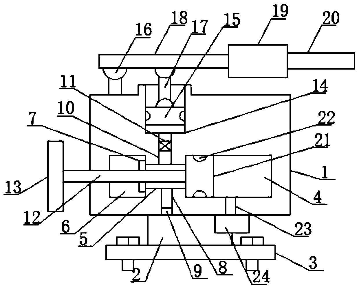 A gas-type stretching machine for rod-shaped metal