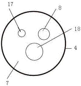 Magnetic positioning microwave ablation needle