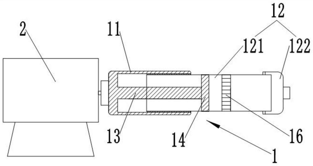 Automatic bone cement propelling device and bone cement filling method