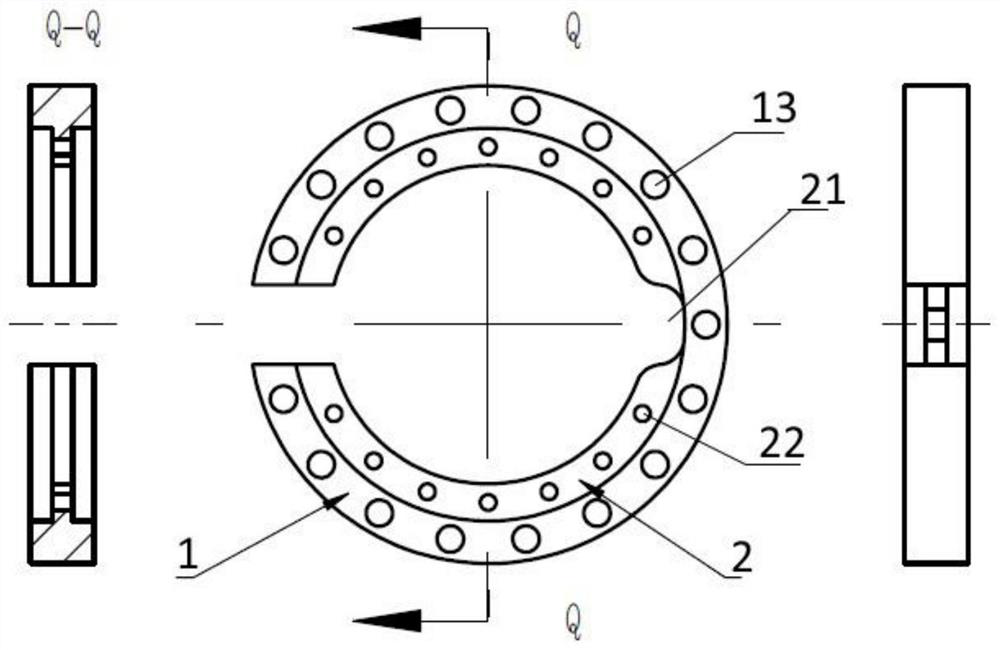 An adjustable intracapsular ring