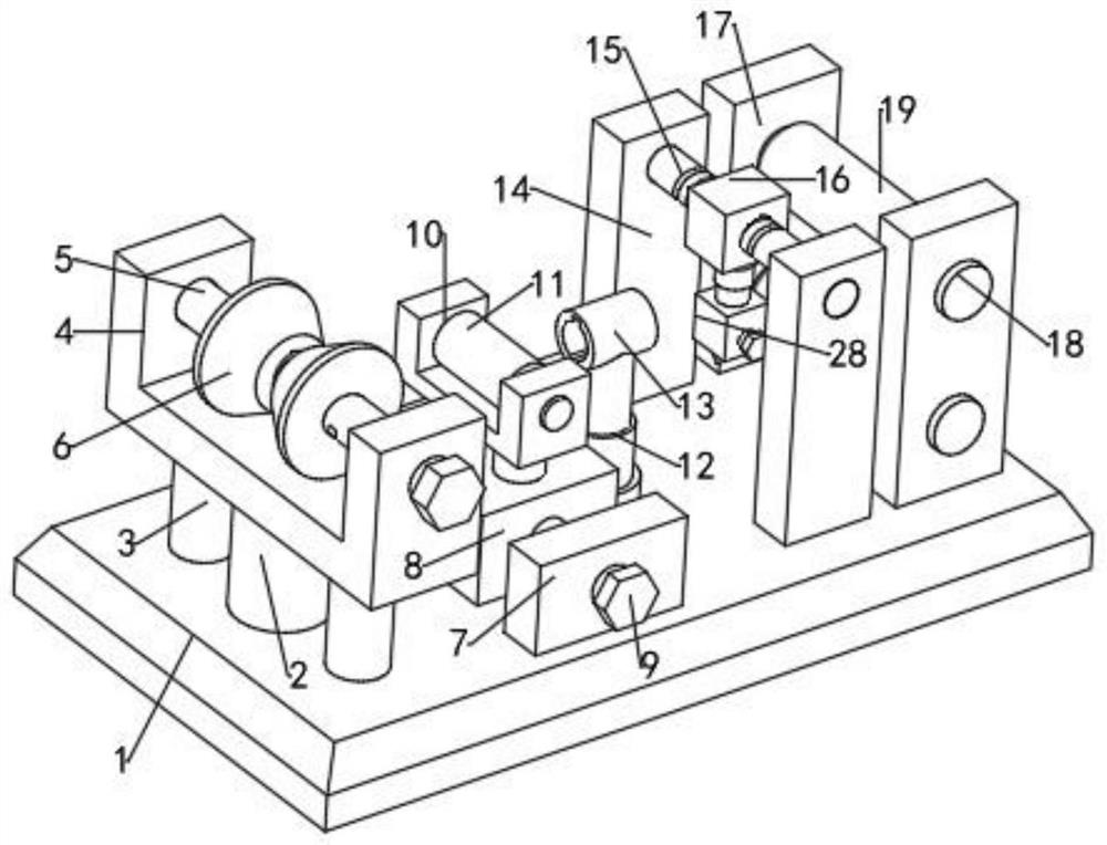 Cable stripping device for power construction