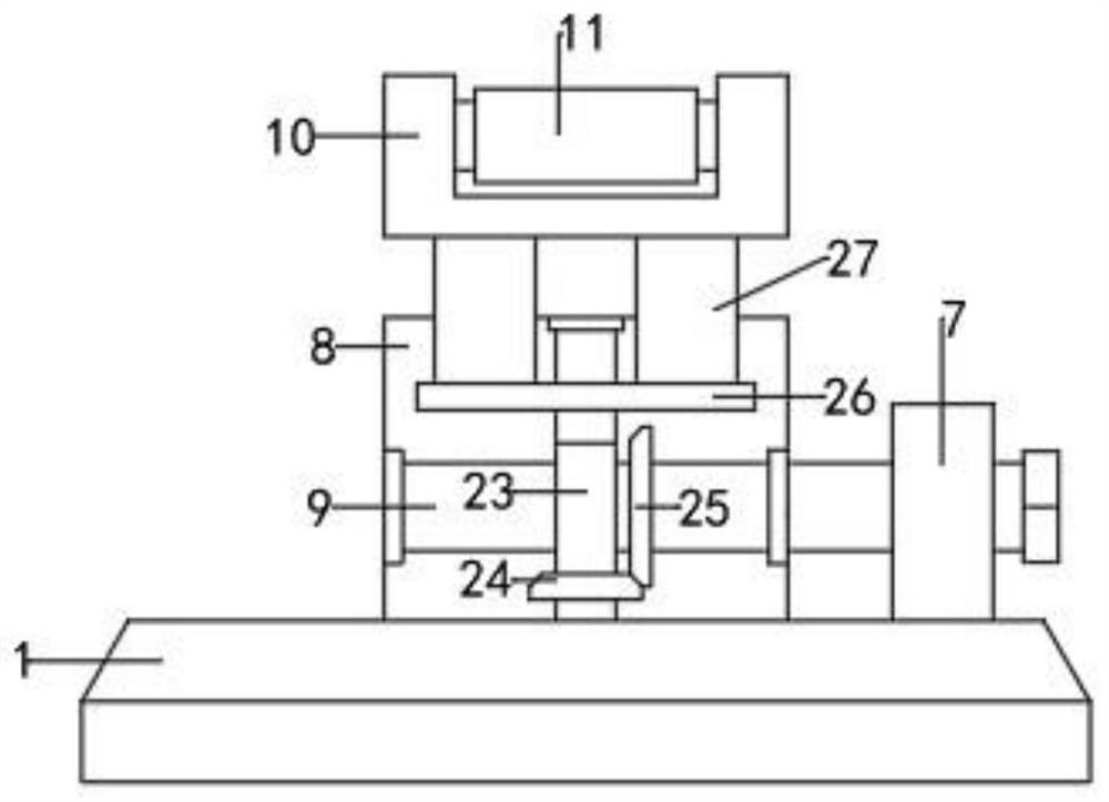 Cable stripping device for power construction