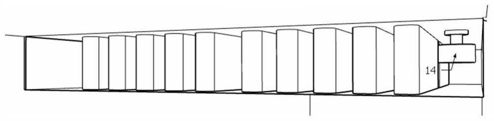 Initial rainwater intelligent collecting and diverting gutter inlet and diverting method