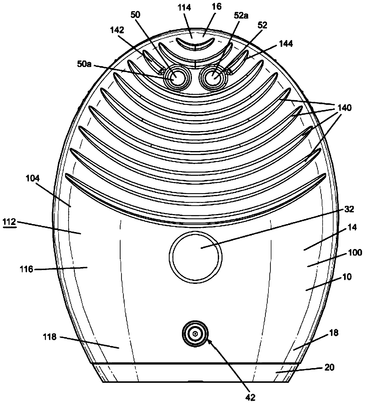 Skin treatment device