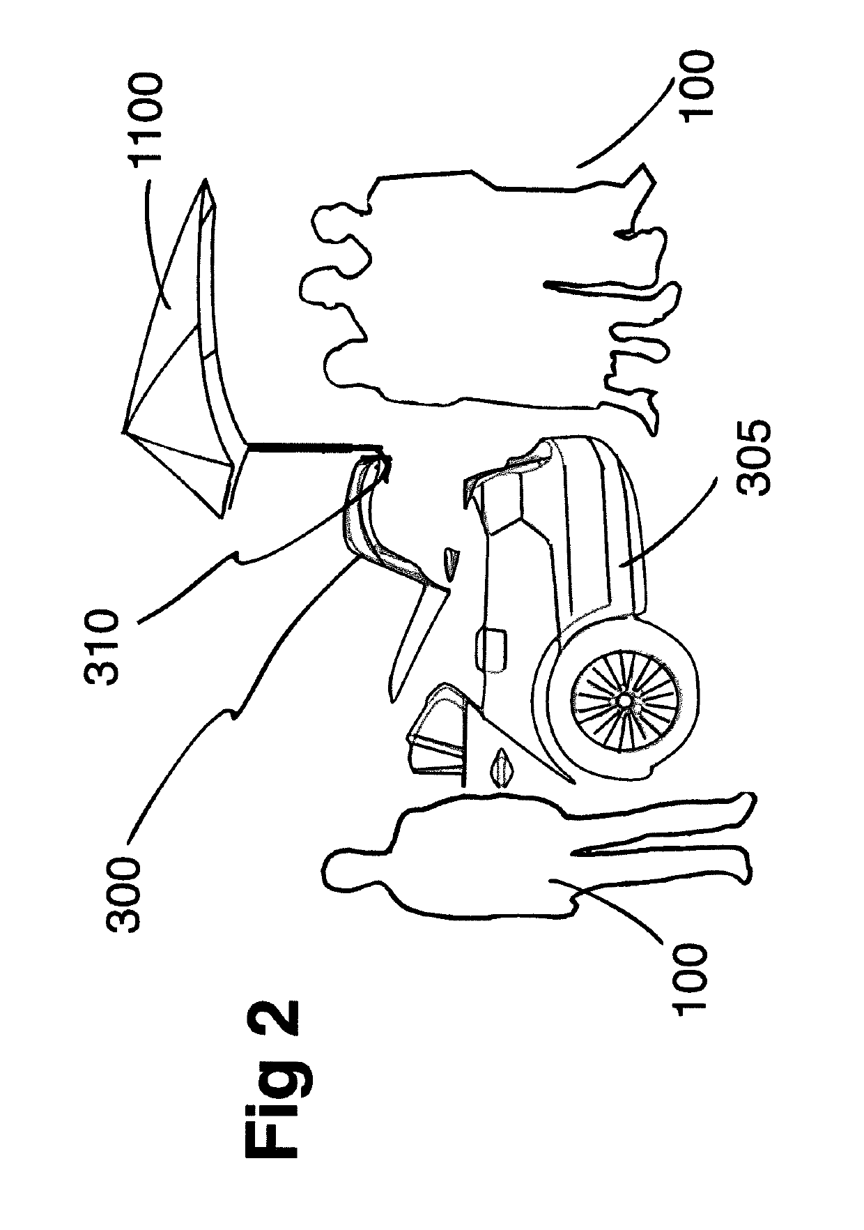 Vehicle lift gate accessory mounting device