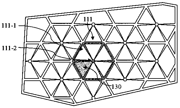 Regular polygonal constant-cross-section anti-bumping structure applied to composite material vehicle threshold