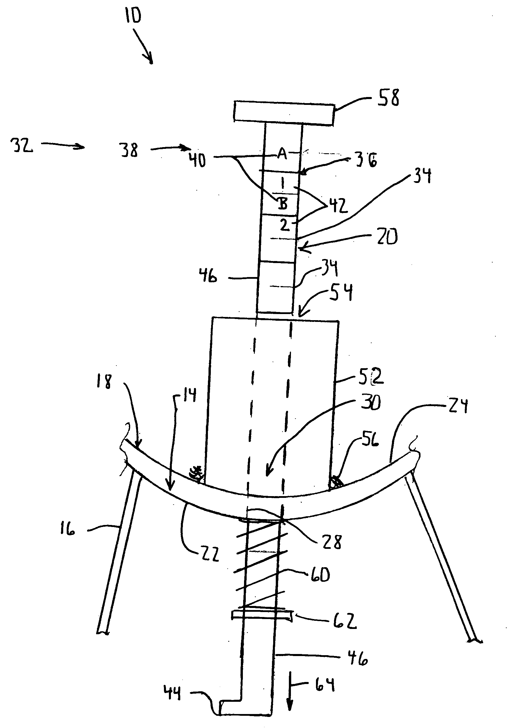 Glenoid instrumentation and associated method