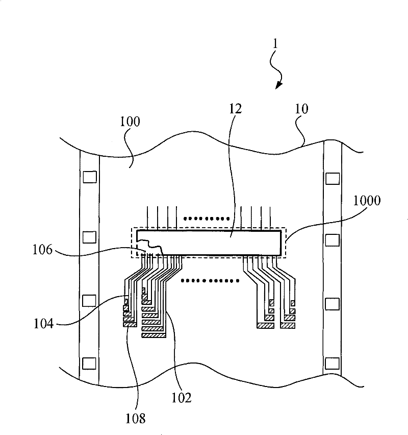 Packaging substrate and chip packaging structure