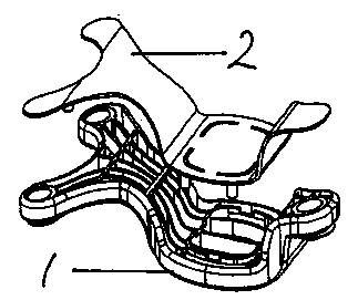 Upper panel and lower panel embedded practicing shake roller skates