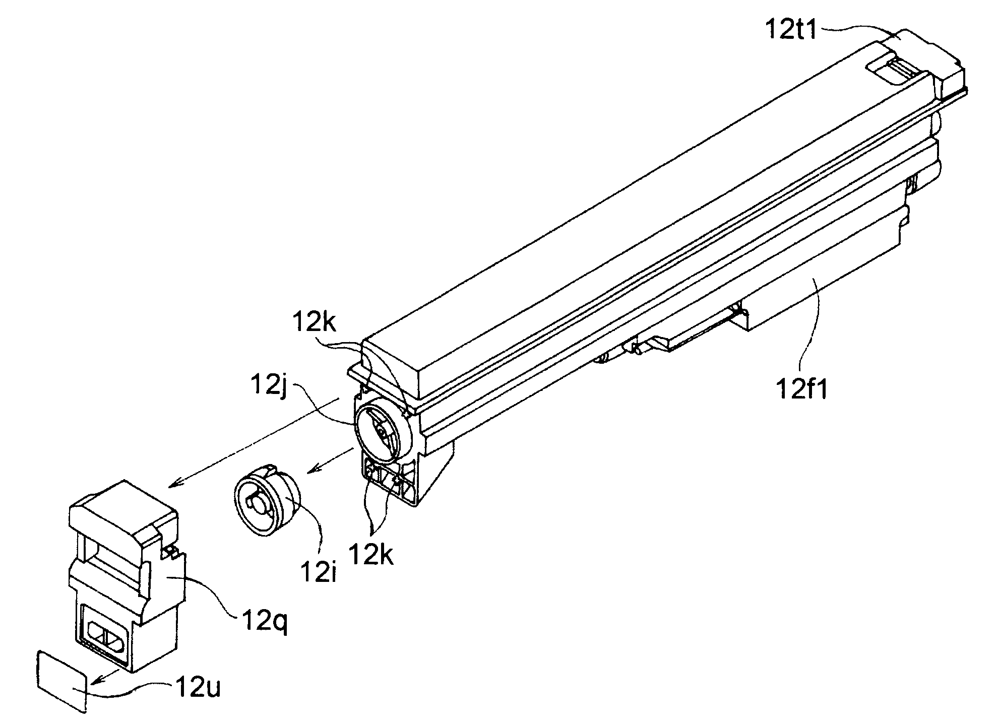 Remanufacturing method for toner supply container