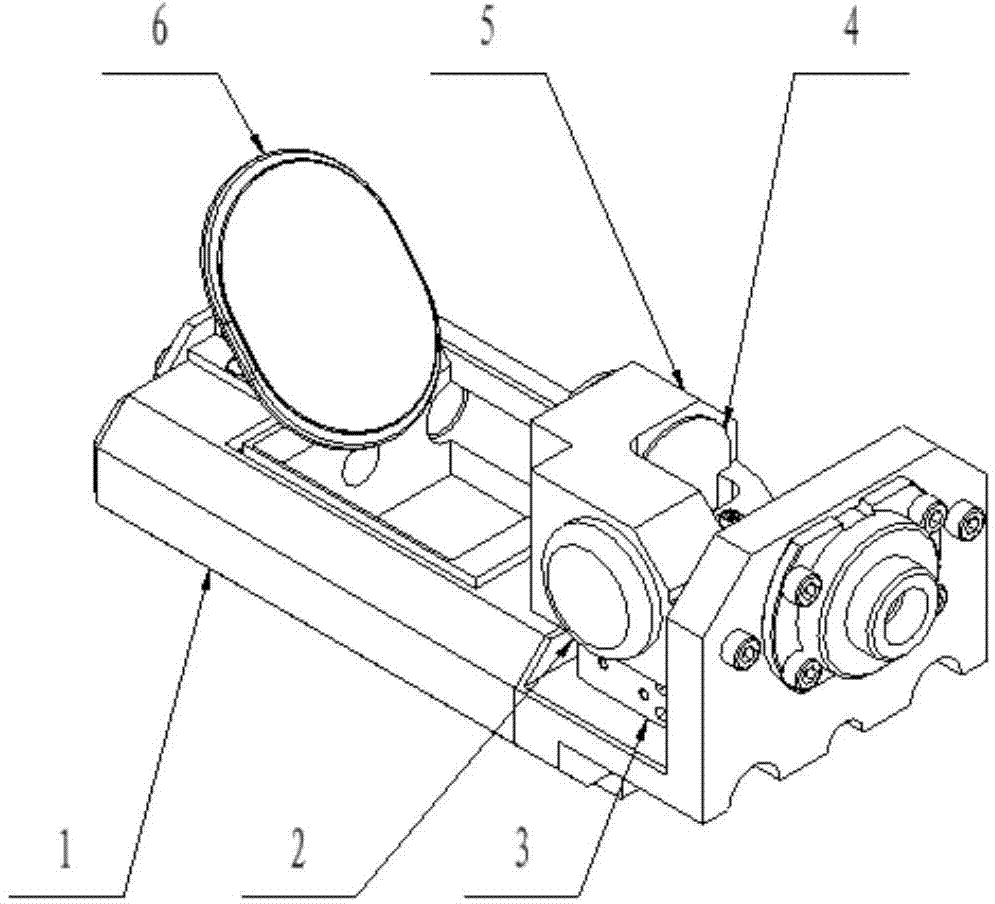 Ultrasonic wave angle adjustment device in water immersion ultrasonic testing