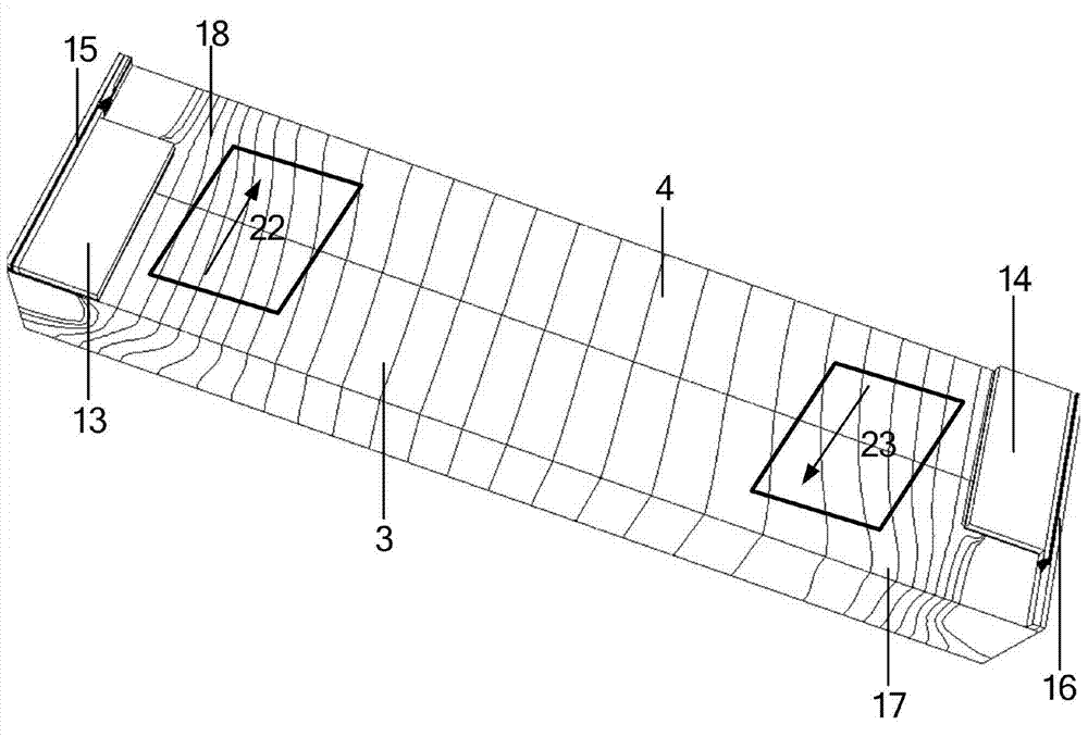 Reverse-conducting double-insulated-gate bipolar transistor