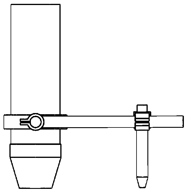 Liquid nitrogen follow-up cooling additive manufacturing device and method