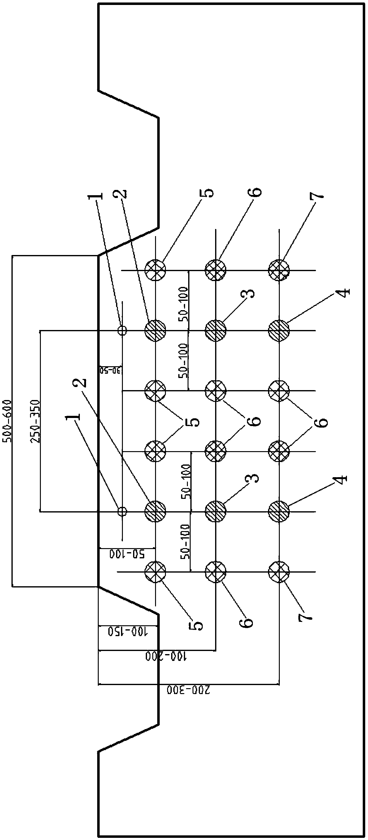 One-time three-layer fermentation method of full life circle of peanuts