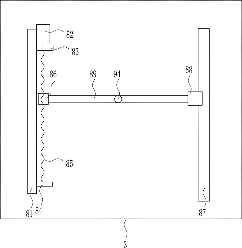 Integrated circuit board dedusting device for integrated circuit testing