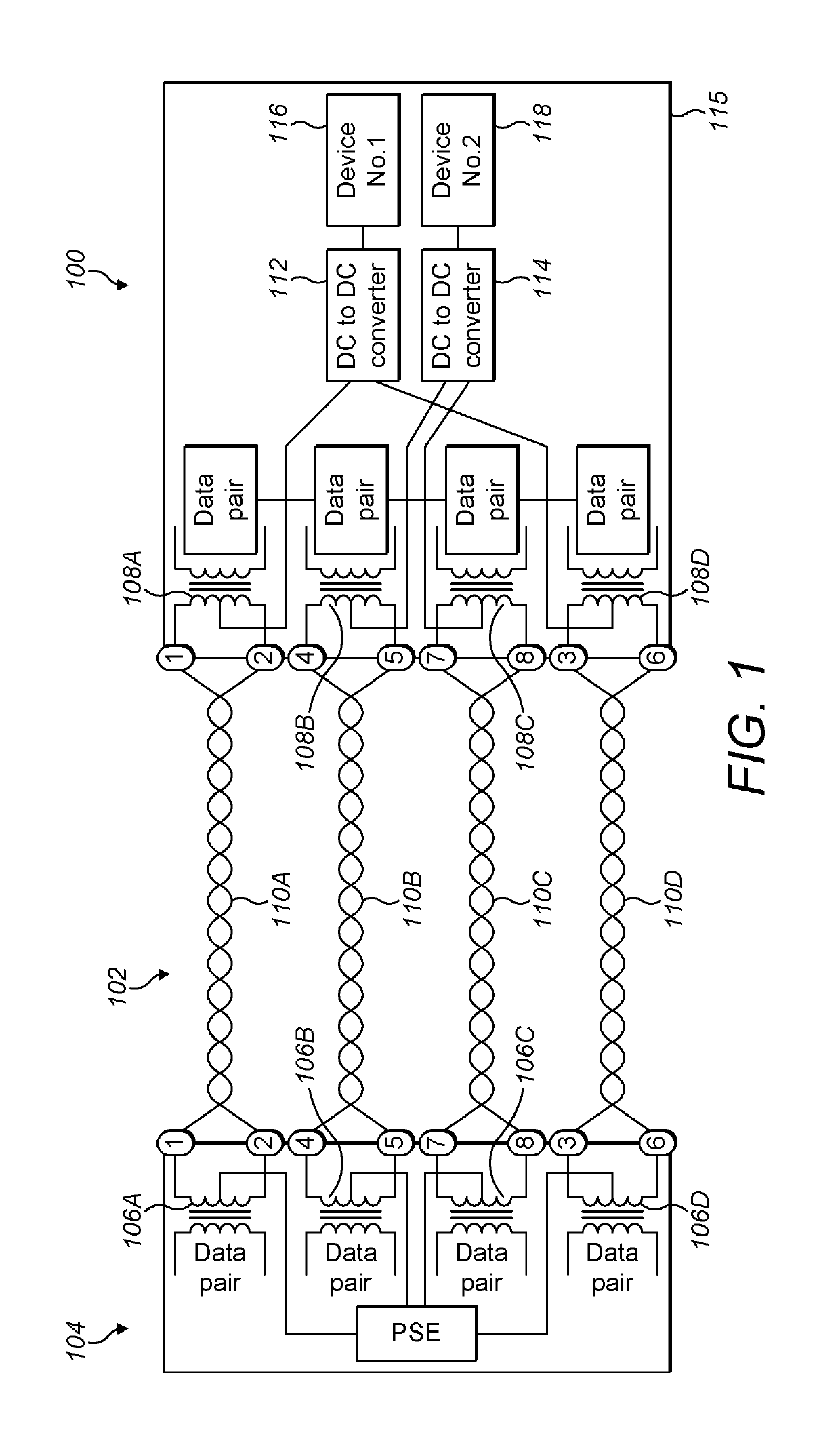 Power over ethernet devices