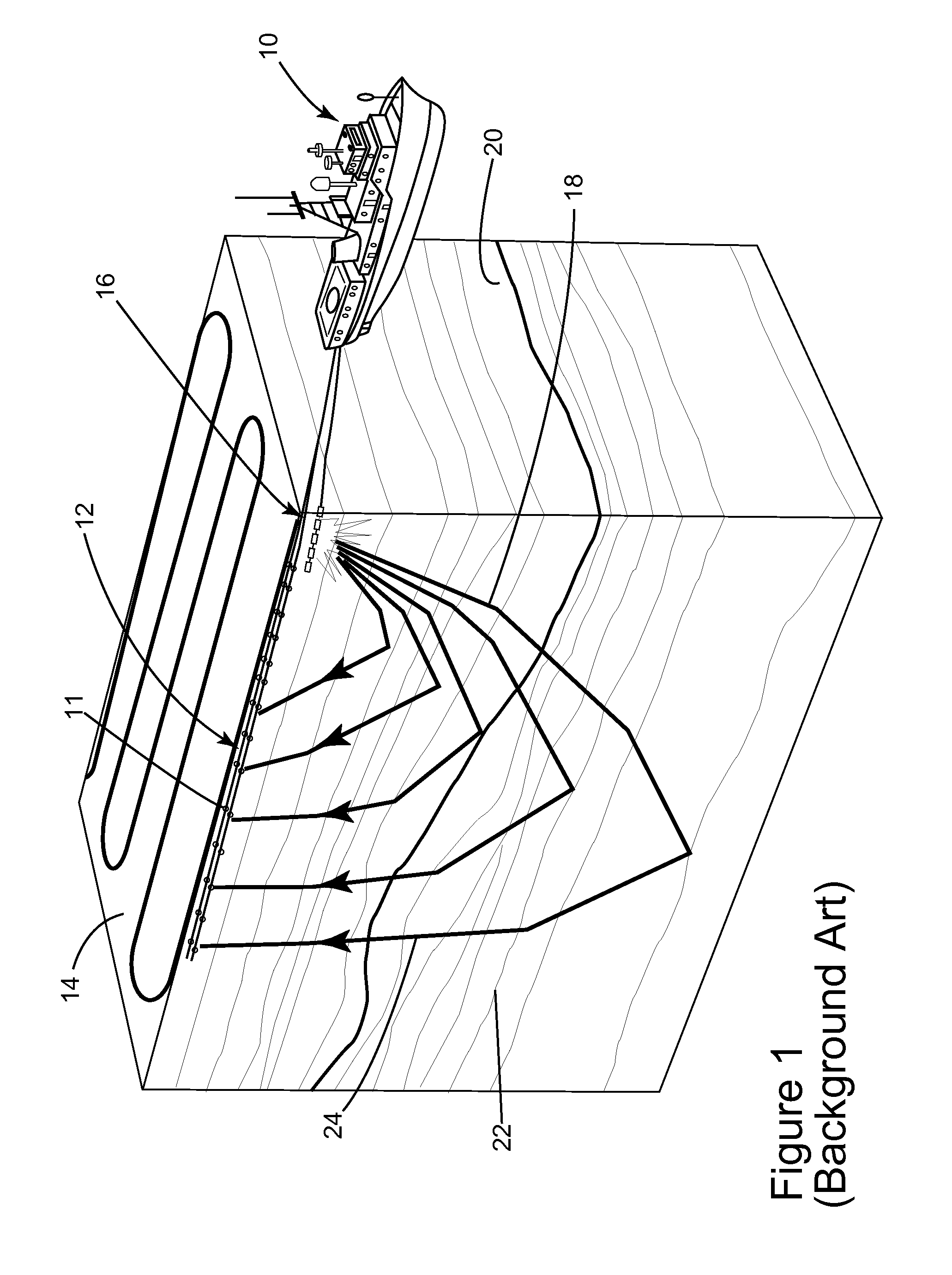 Autonomous underwater vehicle for marine seismic surveys