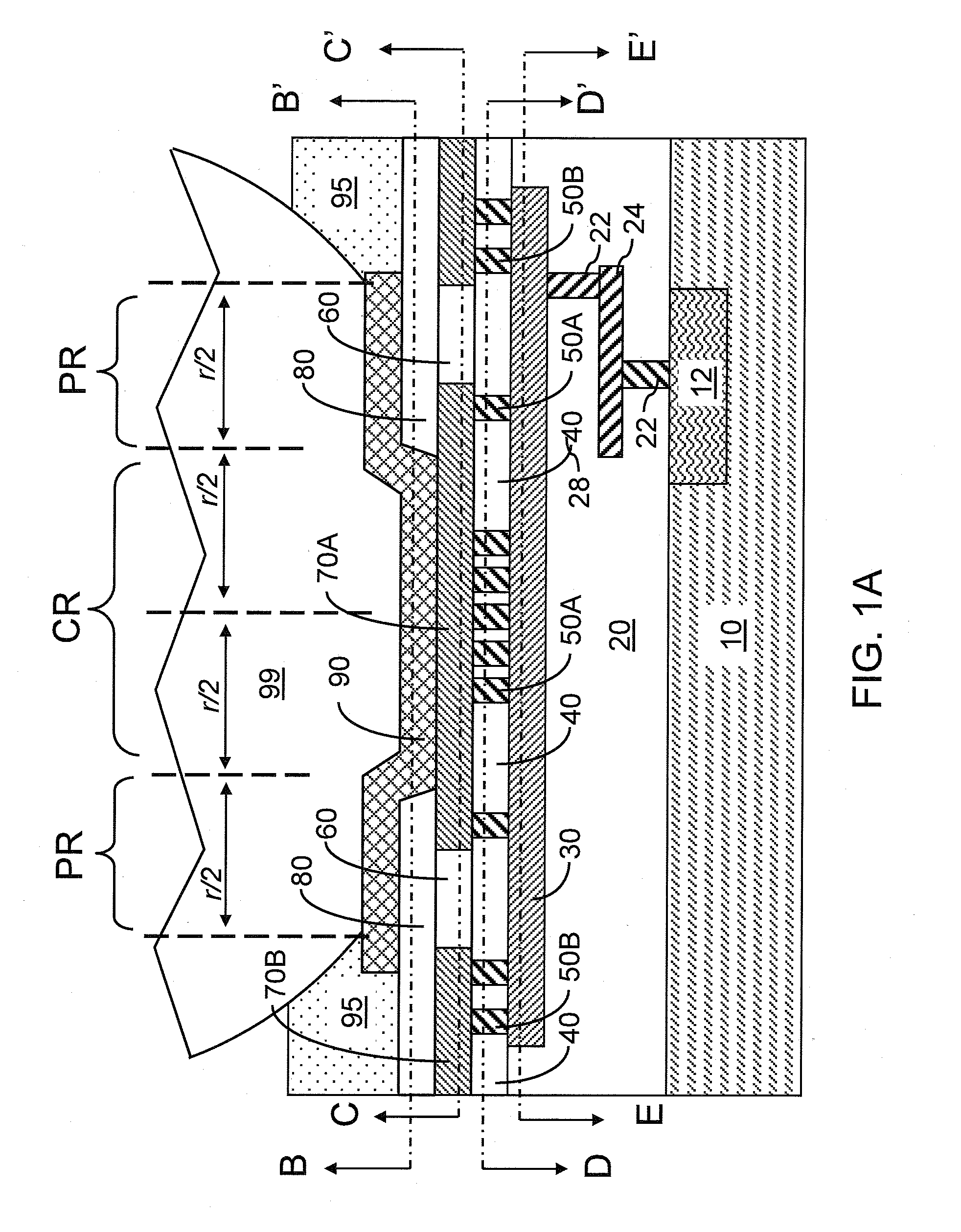 Metal wiring structures for uniform current density in c4 balls