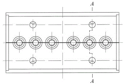 Combined sliding block forming mechanism of cavity die