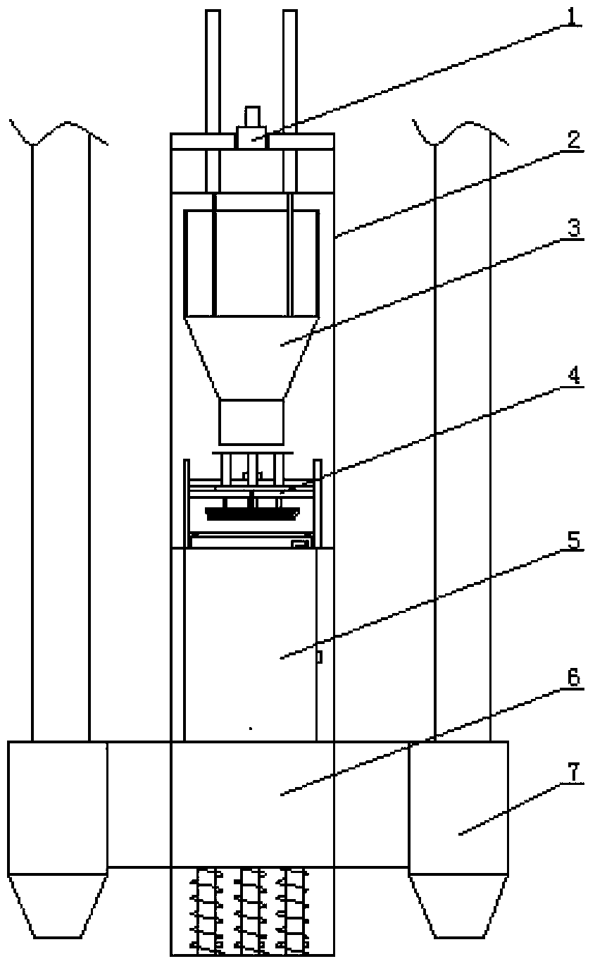 Steam-catapulting-type organic matter garbage disposal system