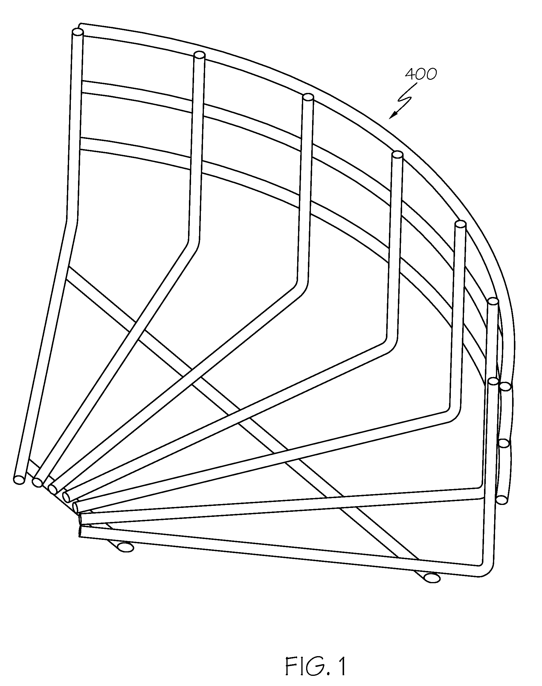 EGC compliant wire mesh cable tray system