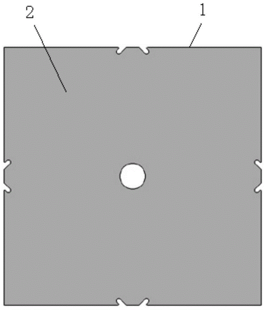 Crucible cover plate for polysilicon ingot furnace and cover plate surface coating method