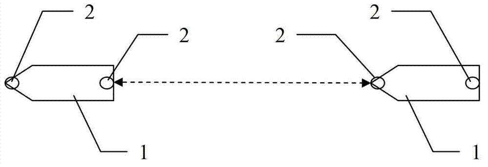 Train anticollision system on basis of sound wave communication and anticollision method thereof