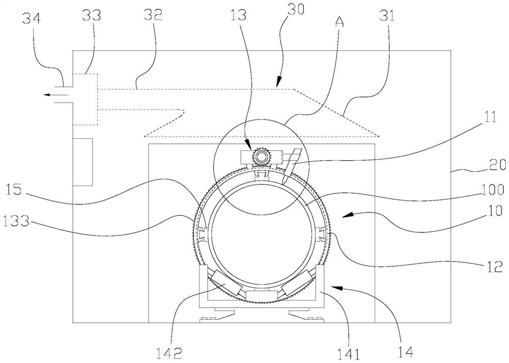 Welding chamber device