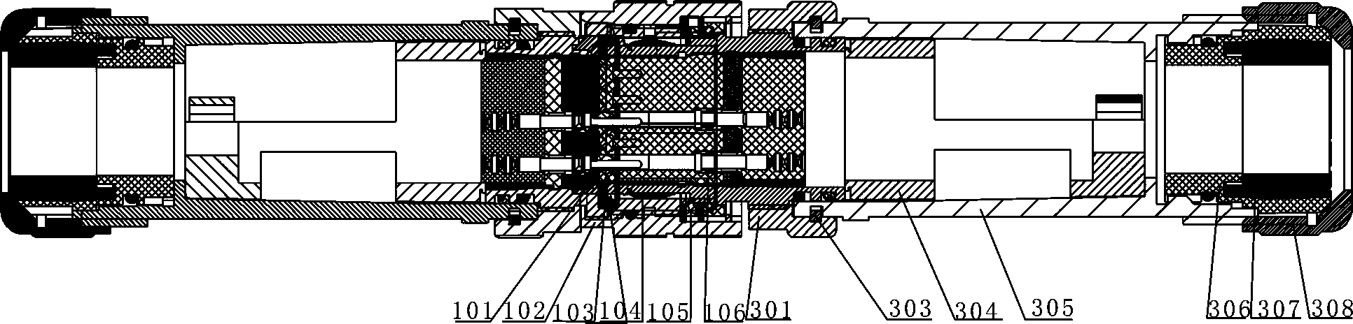 Shielded, sealed and anti-rotation circular connector