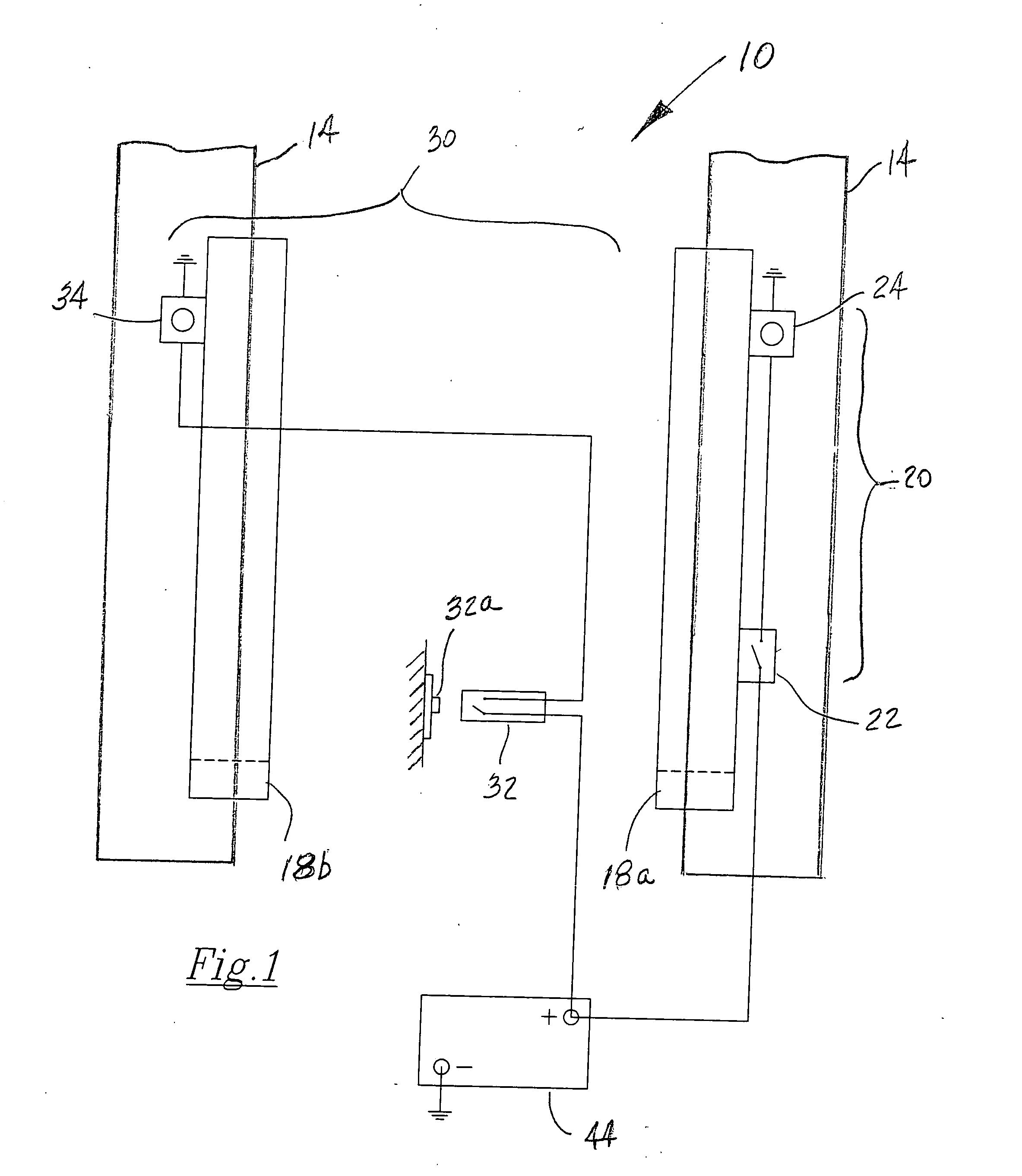 Lift truck fork aligning system with operator indicators