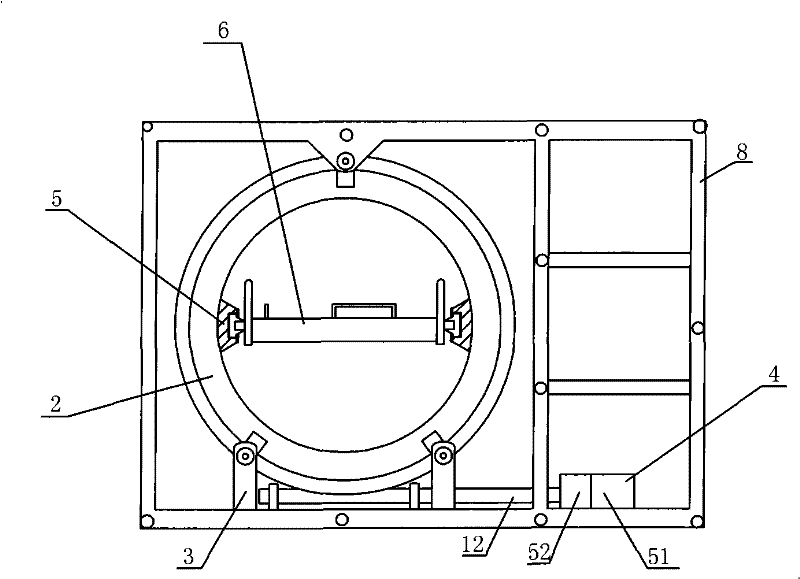 Stereoscopic rotary hospital bed