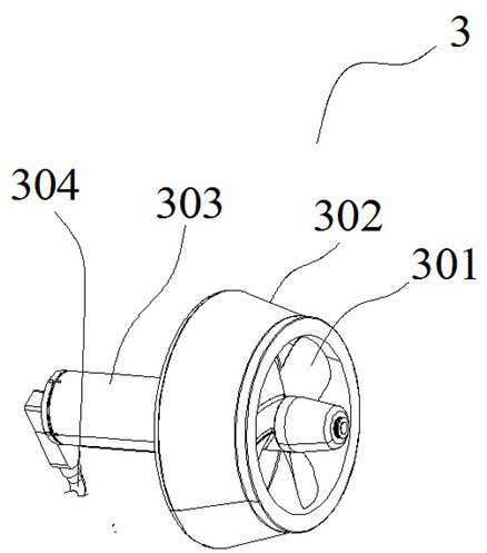 High-resistance underwater cable robot and control method thereof