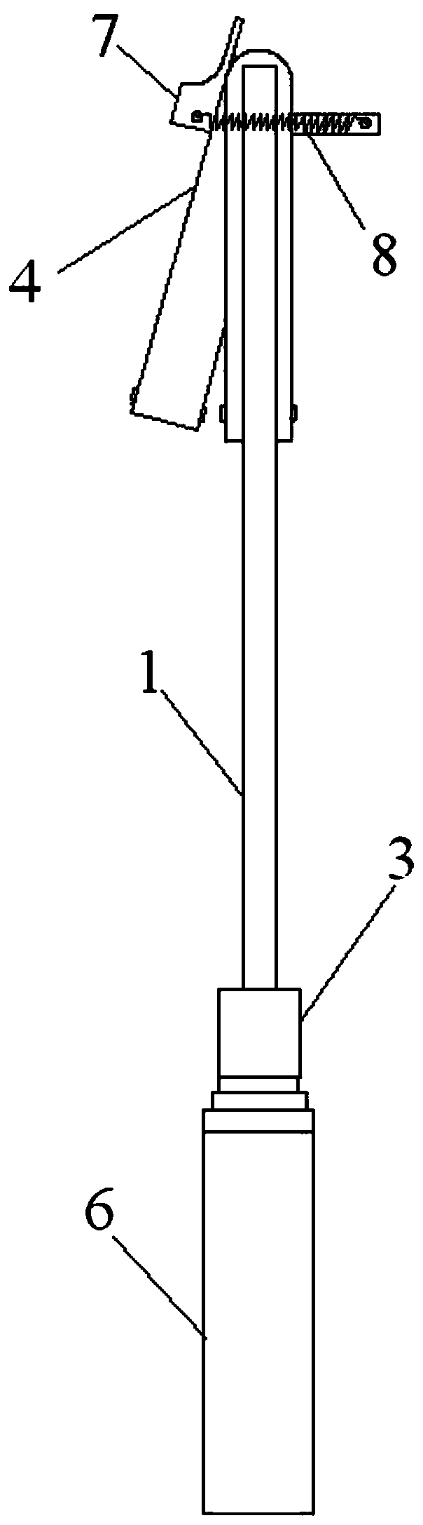 A foldable net frame