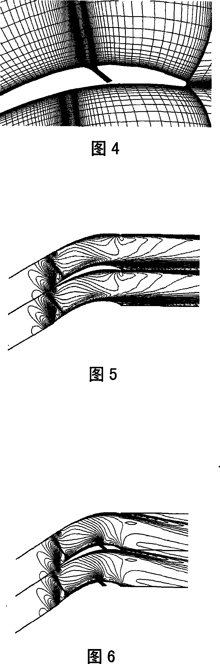 Synergic action device of preventing breath heavily and expanding stability of airbleed inside stator of multistage axial flow air compresdsor