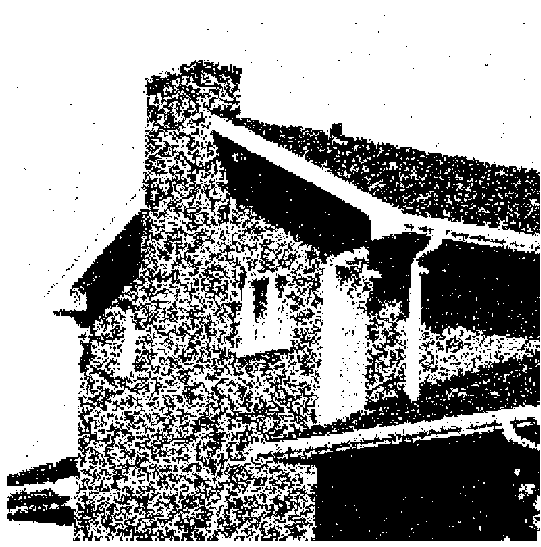 Image denoising method based on structural similarity and total variation hybrid model