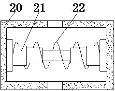 Dust removal device for leather processing