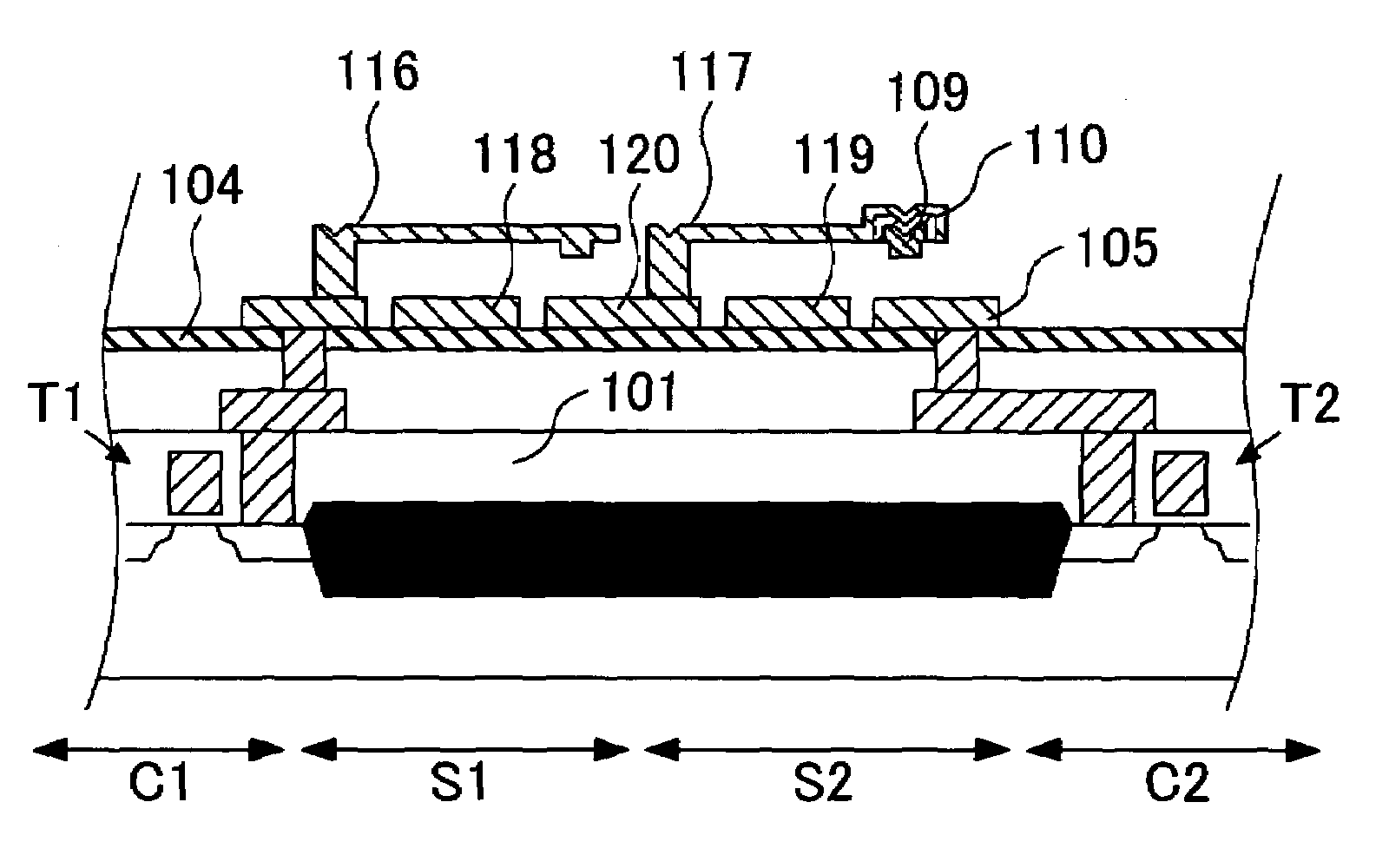 Semiconductor device using MEMS switch