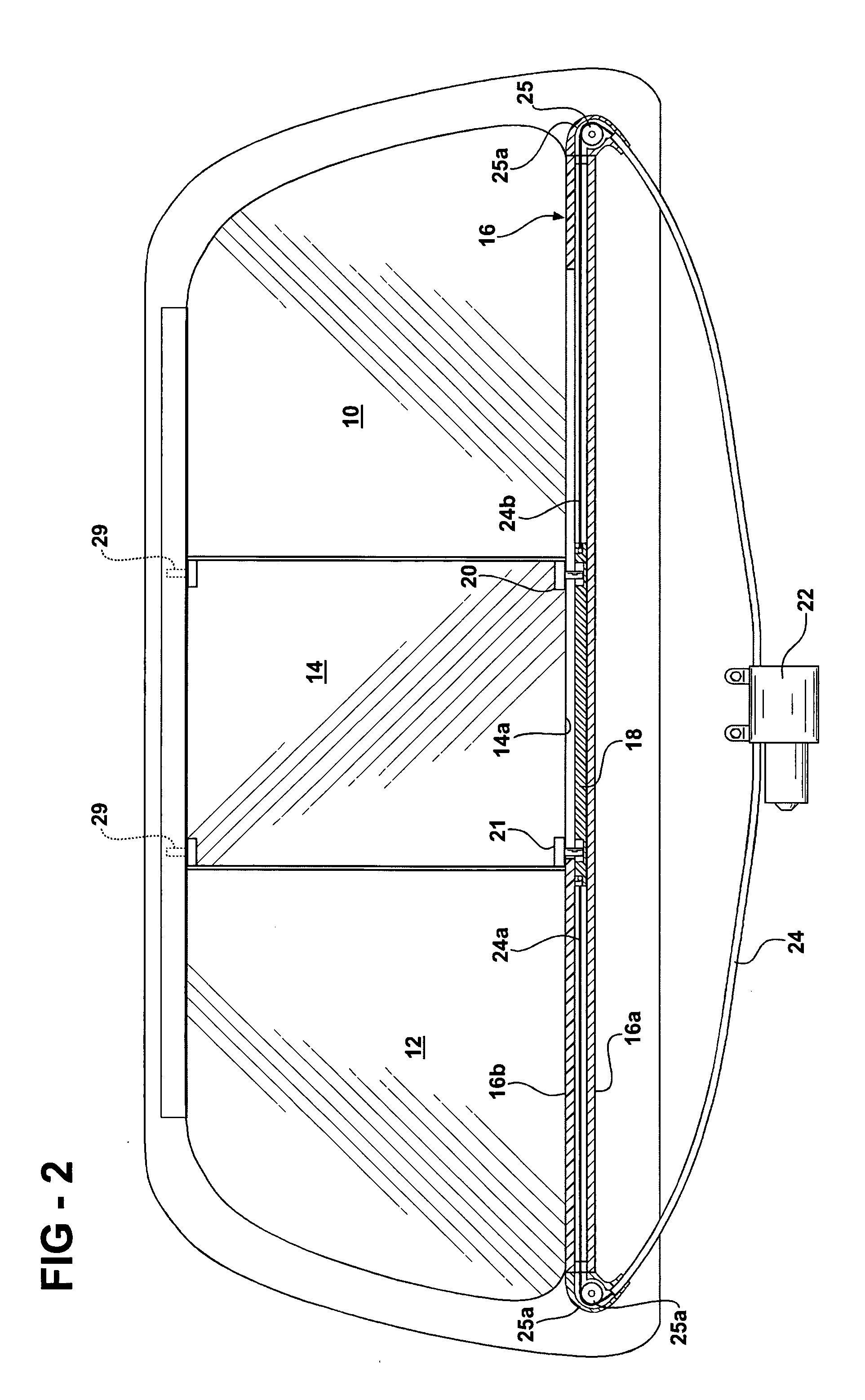 Sliding window assembly