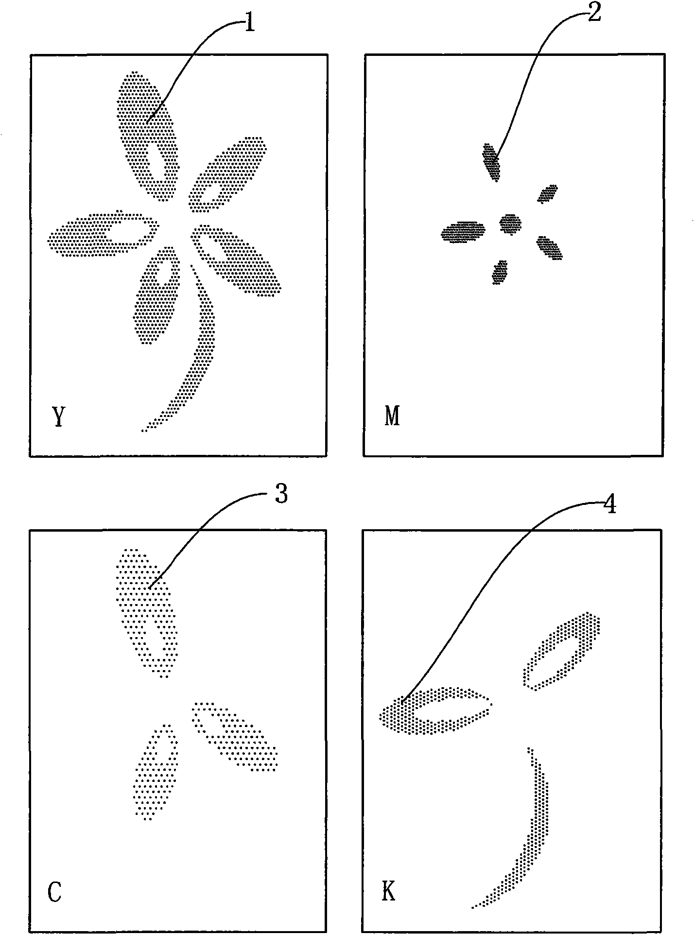 Overprinting stamp and manufacturing method thereof