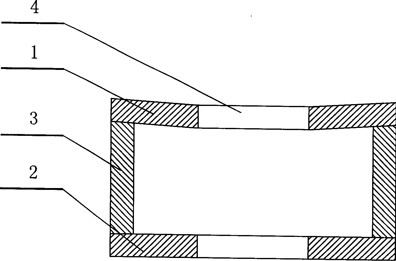 Component used for planting trees and growing grass to prevent from sand and to fixate dune