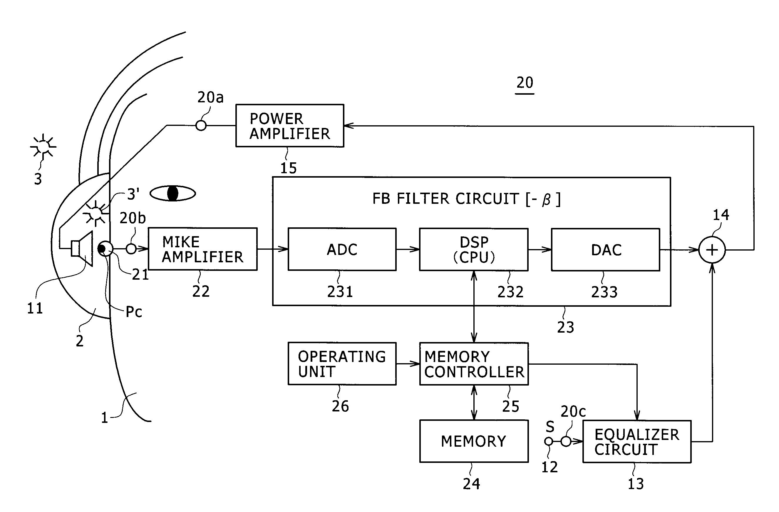 Noise reducing device, noise reducing method, noise reducing program, and noise reducing audio outputting device