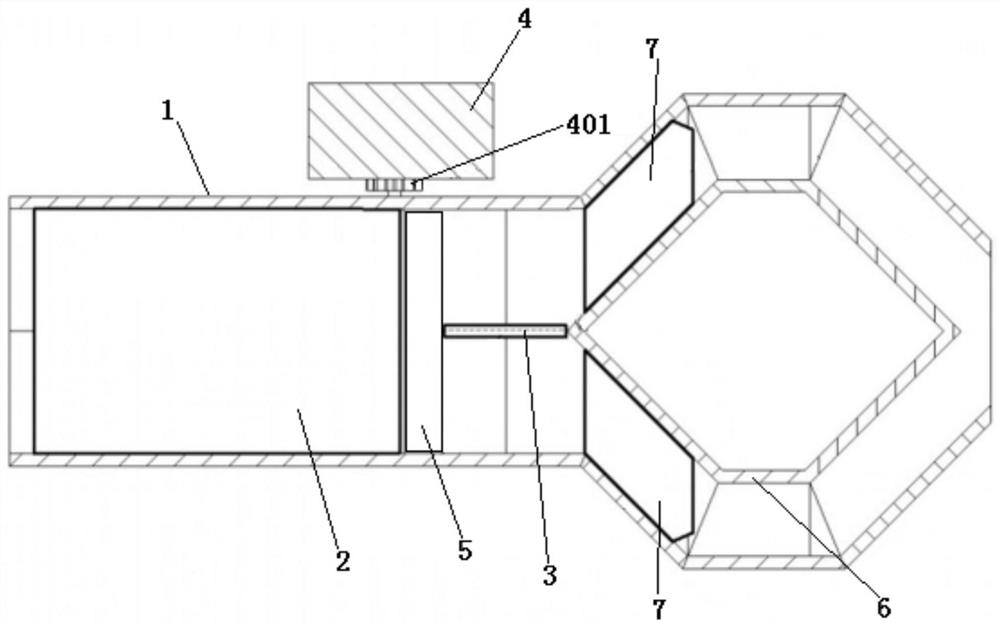 Air conditioner air outlet structure and vehicle