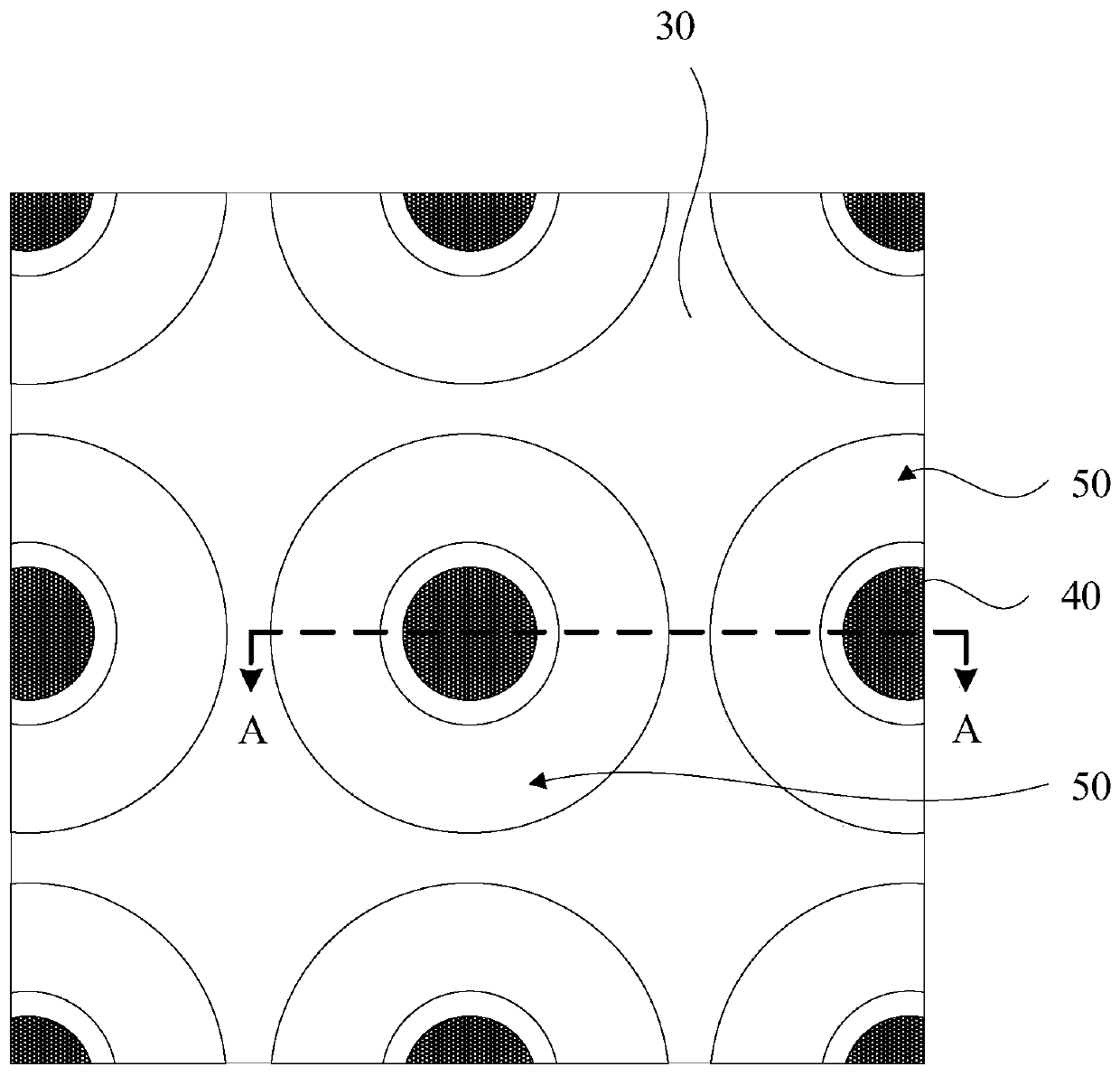 Light-emitting diode chip array and display panel