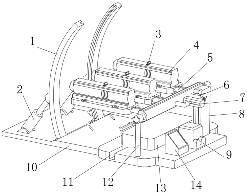 High-voltage electrostatic coating equipment for new energy automobile