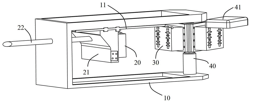 Automatic pressure gel forming device of epoxy resin