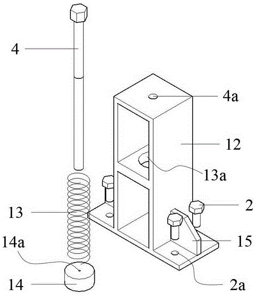 Fatigue test device taking coupling effect of steel bridge decking and pavement layer into consideration