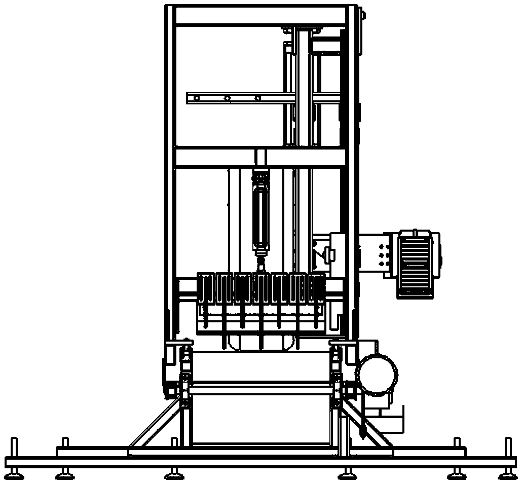 Soil bin testing device suitable for testing of running performances of wheel