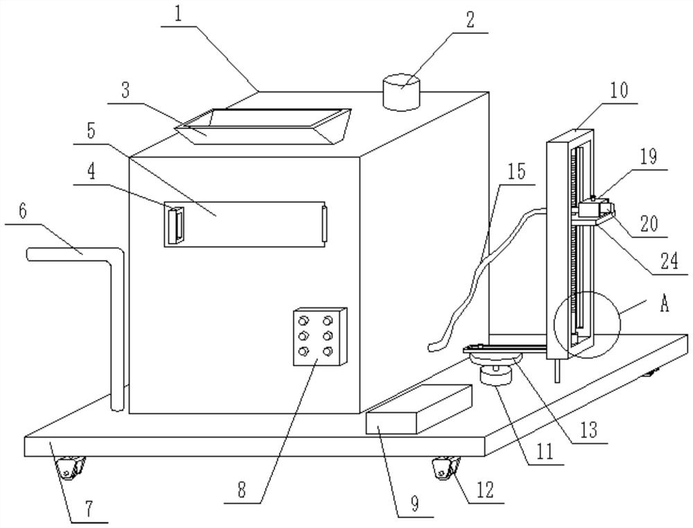 Sprinkling irrigation device for landscaping