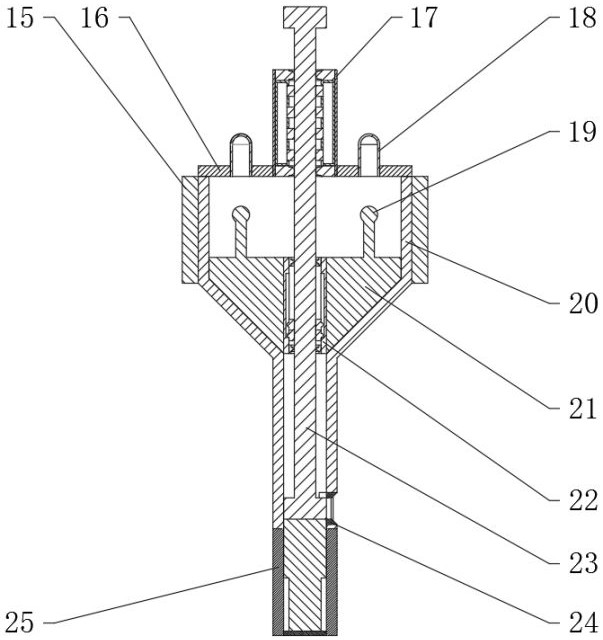 Vomit sampling device for digestive department detection